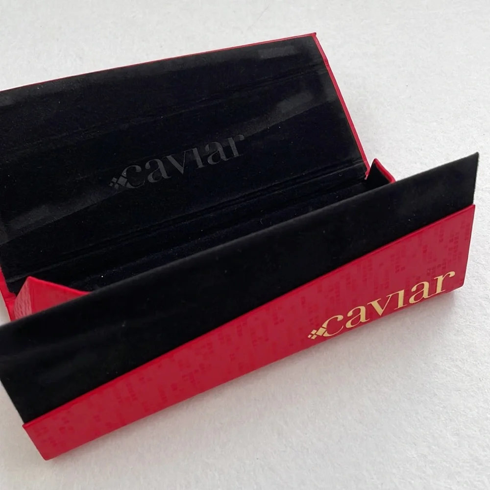 NEW Caviar Small Glasses Case